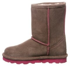 Ботинки Bearpaw ELLE Y, серо-коричневые / розовые цена и информация | Детская зимняя обувь | 220.lv