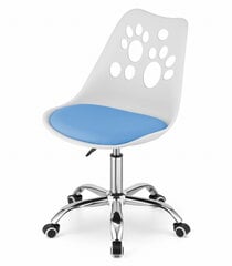 Bērnu krēsls Mufart Jack, balts/gaiši zils cena un informācija | Biroja krēsli | 220.lv