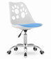 Bērnu krēsls Mufart Jack, balts/gaiši zils цена и информация | Biroja krēsli | 220.lv