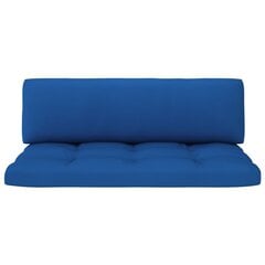 Palešu dīvānu matrači vidaXL, 2 gab., koši zili cena un informācija | Krēslu paliktņi | 220.lv