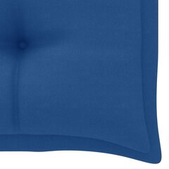 Šūpuļkrēsla matracis vidaXL, 100 cm, zils цена и информация | Подушки, наволочки, чехлы | 220.lv