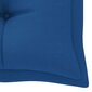 Šūpuļkrēsla matracis vidaXL, 180 cm, zils cena un informācija | Krēslu paliktņi | 220.lv