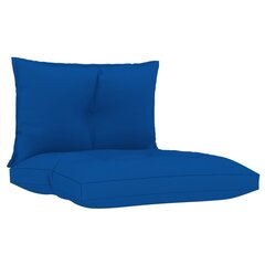 Palešu dīvāna matrači vidaXL, 2 gab., koši zili cena un informācija | Krēslu paliktņi | 220.lv