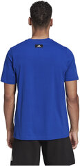Футболки Adidas M Fi 3Bar Tee Blue HE2223 HE2223/4XL цена и информация | Мужские футболки | 220.lv