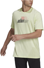 Футболки Adidas M Keep G Tee Green HA4067 HA4067/XL цена и информация | Мужские футболки | 220.lv