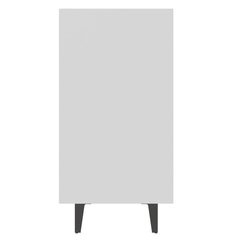 vidaXL kumode, balta, 103,5x35x70 cm, skaidu plātne cena un informācija | Skapīši viesistabai | 220.lv