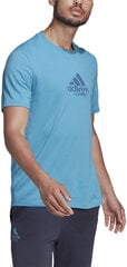 Футболка Adidas M Ten Game G, синяя HC1648 HC1648/XL цена и информация | Мужские футболки | 220.lv