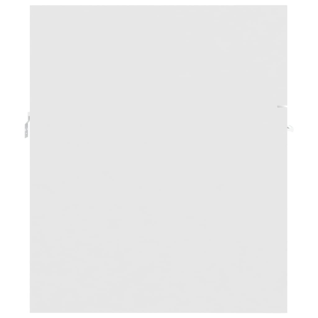 vidaXL izlietnes skapītis, balts, 41x38,5x46 cm, skaidu plāksne цена и информация | Vannas istabas skapīši | 220.lv