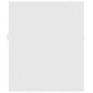 vidaXL izlietnes skapītis, balts, 41x38,5x46 cm, skaidu plāksne cena un informācija | Vannas istabas skapīši | 220.lv