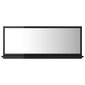 vidaXL vannasistabas spogulis, spīdīgi melns, 90x10,5x37 cm цена и информация | Vannas istabas spoguļi | 220.lv
