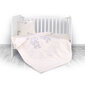 Gultas veļas komplekts, Lorelli Happy Hippo, 3 daļas, krēmkrāsā cena un informācija | Bērnu gultas veļa | 220.lv