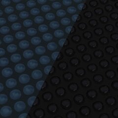 vidaXL baseina pārklājs, solārs, peldošs, 975x488 cm, melns un zils PE цена и информация | Аксессуары для бассейнов | 220.lv