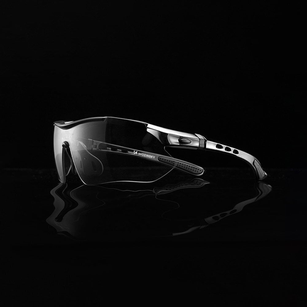 Sporta brilles Wozinsky WSG-B01, melnas cena un informācija | Sporta brilles | 220.lv