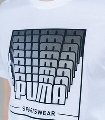 Мужская футболка Puma 848564*02, белая 4064535621495 цена и информация | Мужские футболки | 220.lv