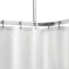 Sealskin dušas aizkaru sliežu komplekts Easy-Roll, alumīnija krāsa cena un informācija | Vannas istabas aksesuāri | 220.lv
