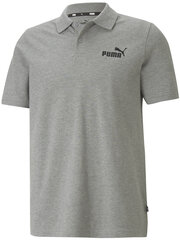 Puma Polo Krekls Ess Pigue Polo Grey 586674 03 586674 03/M cena un informācija | Vīriešu T-krekli | 220.lv