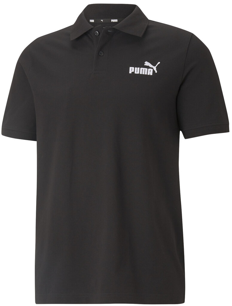 Puma Polo Krekls Ess Pigue Polo Black 586674 01 586674 01/4XL cena un informācija | Vīriešu T-krekli | 220.lv
