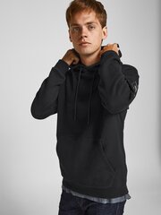 Мужская толстовка JACK & JONES 12193489*03, черная 5715109358246 цена и информация | Мужские толстовки | 220.lv