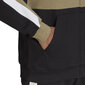 Adidas Džemperi M Cb Fz Hoodie Black Green HE4371 HE4371/XS cena un informācija | Vīriešu jakas | 220.lv