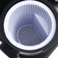 vidaXL smilšu filtrs ar 7 pozīciju vārstu, 1000 W sūknis, zils, melns цена и информация | Baseina filtri | 220.lv