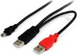 StarTech USB2HABMY6, miniUSB, 1.8m cena un informācija | Kabeļi un vadi | 220.lv