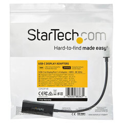 StarTech, CDP2DP14B, USB-C/DisplayPort cena un informācija | Adapteri un USB centrmezgli | 220.lv