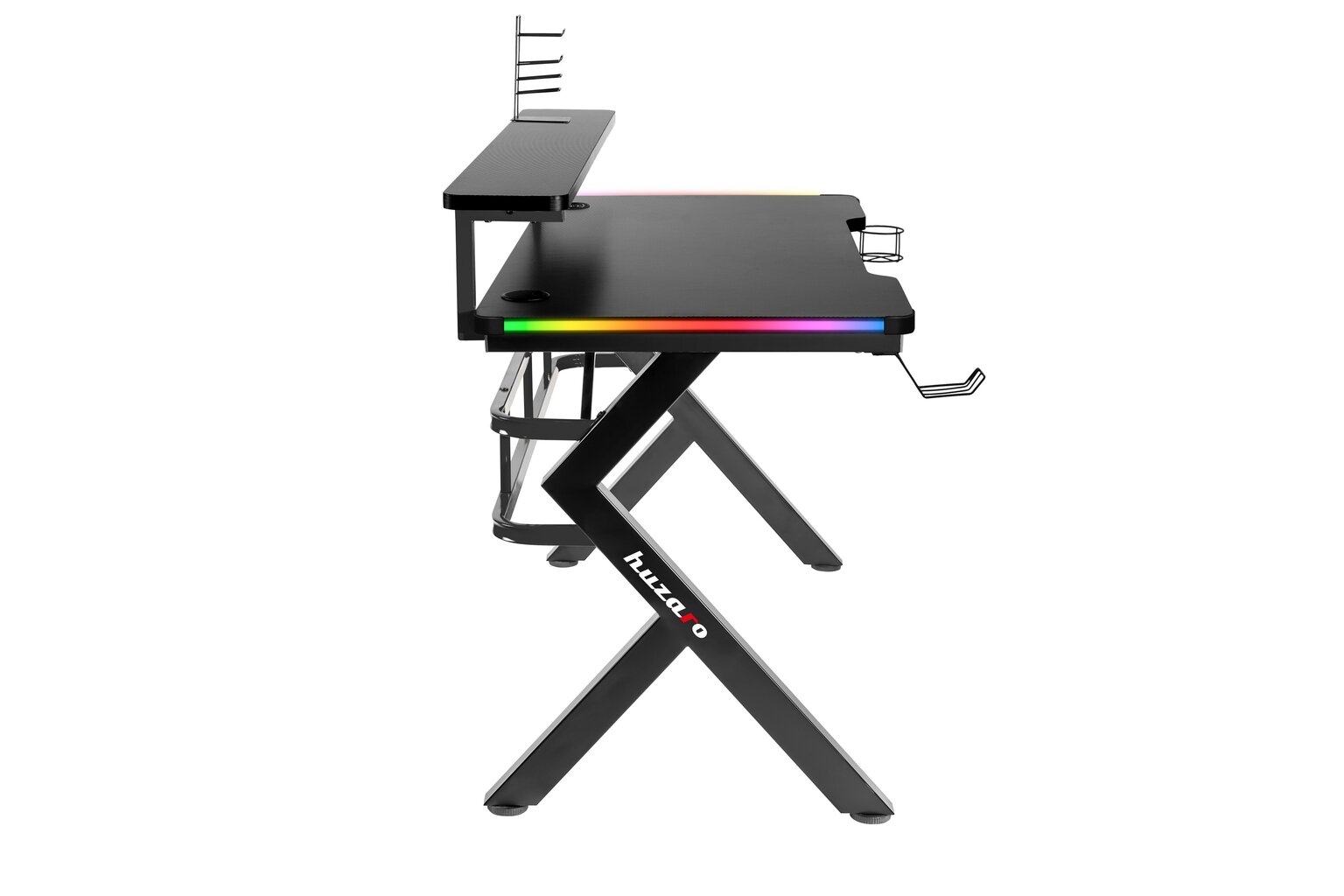 HUZARO HERO 5.0 RGB spēļu galds цена и информация | Datorgaldi, rakstāmgaldi, biroja galdi | 220.lv