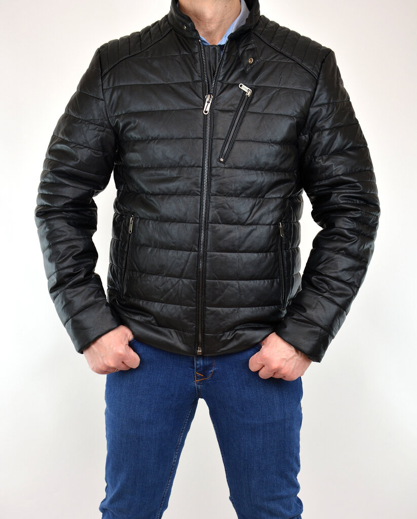 Vīriešu ādas jaka Extreme 940 cena un informācija | Vīriešu virsjakas | 220.lv