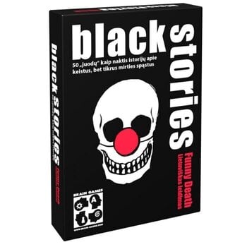 Настольная игра Brain Games Black Stories: Funny Death. Странные убийства и смерти!, LV цена и информация | Настольные игры, головоломки | 220.lv