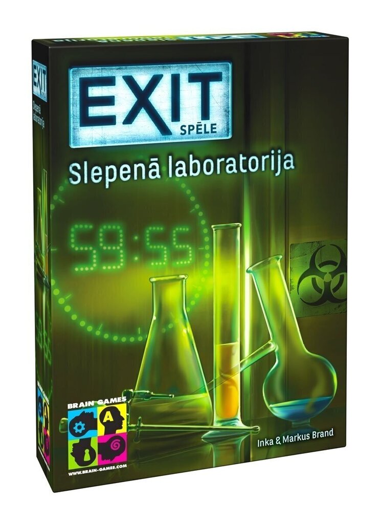 Galda spēle Brain Games Exit:The Game— Pamestā būda цена и информация | Galda spēles | 220.lv