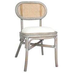 Обеденные стулья, 6 шт, серые цена и информация | Стулья для кухни и столовой | 220.lv