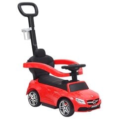 vidaXL stumjams rotaļu auto, Mercedes-Benz C63, sarkans цена и информация | Игрушки для малышей | 220.lv
