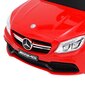 vidaXL stumjams rotaļu auto, Mercedes-Benz C63, sarkans cena un informācija | Rotaļlietas zīdaiņiem | 220.lv