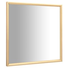 vidaXL spogulis, 40x40 cm, zelta krāsā cena un informācija | Spoguļi | 220.lv