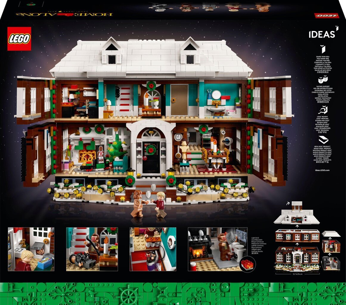 21330 LEGO® Ideas Viens mājās cena un informācija | Konstruktori | 220.lv