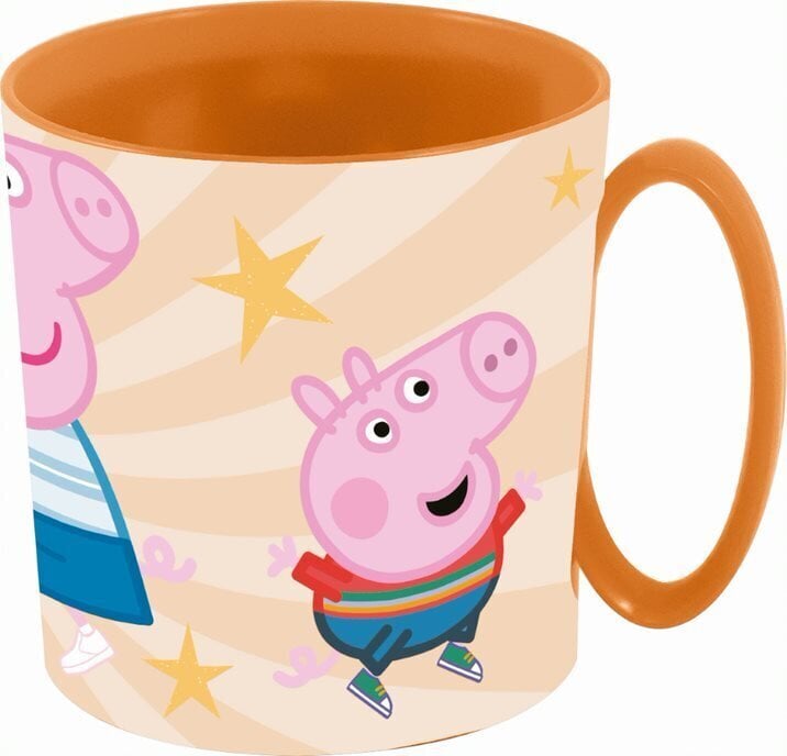 Mikro krūze PEPPA PIG 350ml cena un informācija | Bērnu trauki, piena uzglabāšanas trauciņi un piederumi | 220.lv