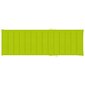 vidaXL sauļošanās zvilnis, koši zaļš matracis, impregnēta priede cena un informācija | Sauļošanās krēsli | 220.lv