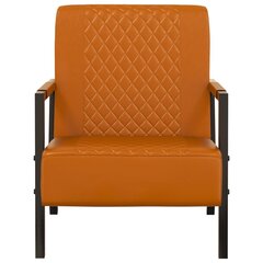 vidaXL atpūtas krēsls, brūna mākslīgā āda cena un informācija | Atpūtas krēsli | 220.lv