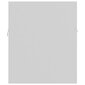 vidaXL izlietnes skapītis, balts, 90x38,5x46 cm, skaidu plātne cena un informācija | Vannas istabas skapīši | 220.lv