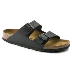BIRKENSTOCK vīriešu apavi ARIZONA BS / Black / Regular Fit / 51791 cena un informācija | Vīriešu iešļūcenes, čības, sandales | 220.lv