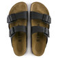 BIRKENSTOCK vīriešu apavi ARIZONA BS / Black / Narrow Fit / 51793 цена и информация | Vīriešu iešļūcenes, čības, sandales | 220.lv