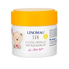 LINOMAG SUN SPF 30 солнцезащитный крем 0+, 50мл цена и информация | Косметика для мам и детей | 220.lv