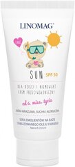 Linomag SUN saules aizsargkrēms SPF 50, 50ml cena un informācija | Bērnu kosmētika, līdzekļi jaunajām māmiņām | 220.lv