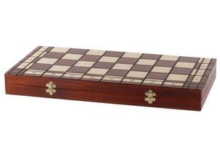 Šaha galdiņš ar koka pogām Turnīrs kaina ir informacija | Galda spēles | 220.lv