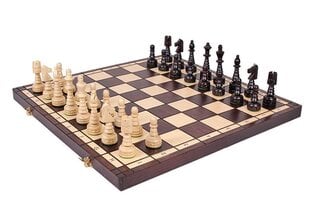Шахматная доска с деревянными пуговицами в стиле елки цена и информация | Настольная игра | 220.lv