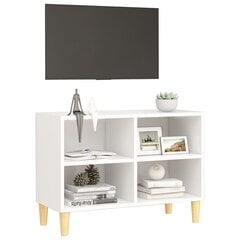 TV skapītis vidaXL, balts, 69,5x30x50 cm цена и информация | Тумбы под телевизор | 220.lv