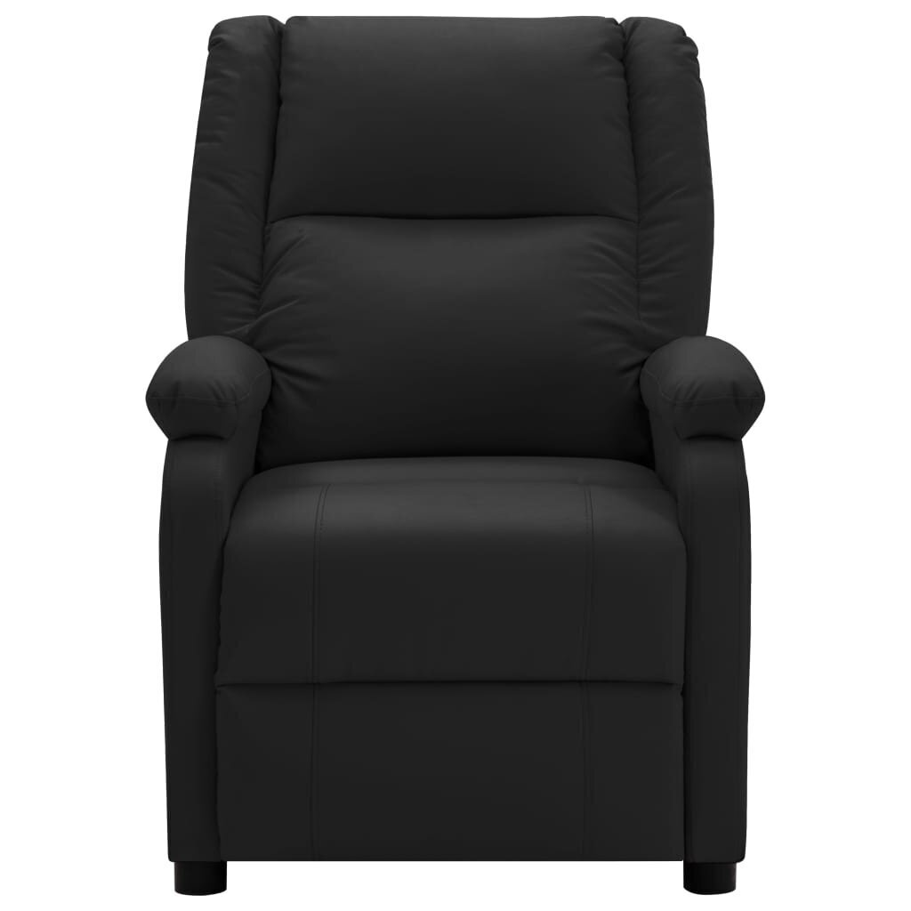 Elektrisks TV atpūtas krēsls vidaXL, melns cena un informācija | Atpūtas krēsli | 220.lv