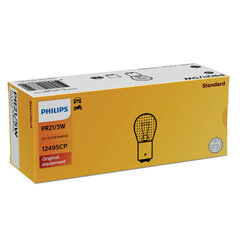 PHILIPS auto spuldze 12V PR21/5W cena un informācija | Auto spuldzes | 220.lv