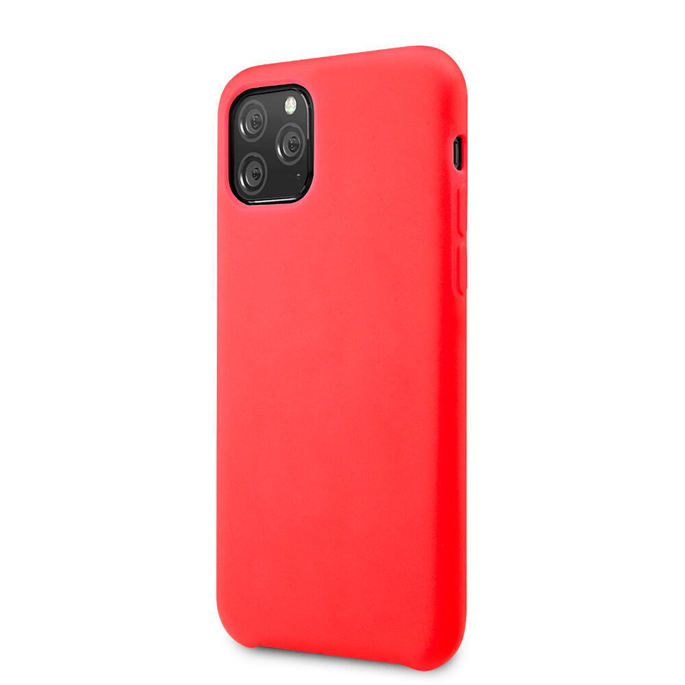 Silikona telefona vāciņš paredzēts Samsung Galaxy S21 FE, sarkans cena un informācija | Telefonu vāciņi, maciņi | 220.lv