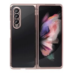 Vāciņš Forcell Focus Samsung Galaxy Z Fold 3 5G, caurspīdīgs / rozā cena un informācija | Telefonu vāciņi, maciņi | 220.lv